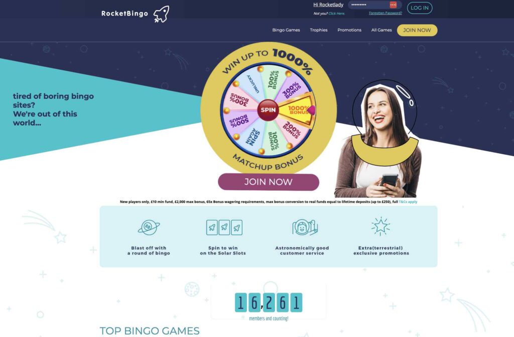 Rocket Bingo