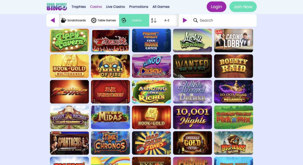 Free Spirit Bingo