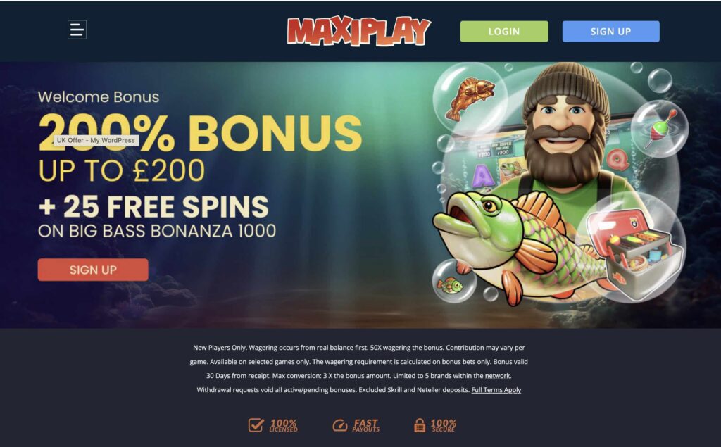 MaxiPlay Welcome Offer