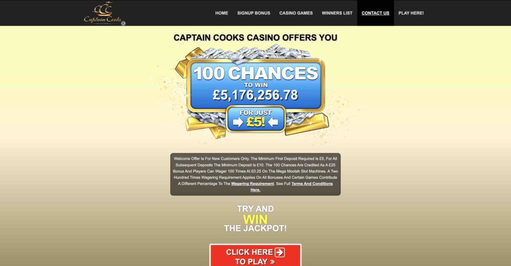 Captain Cooks Casino