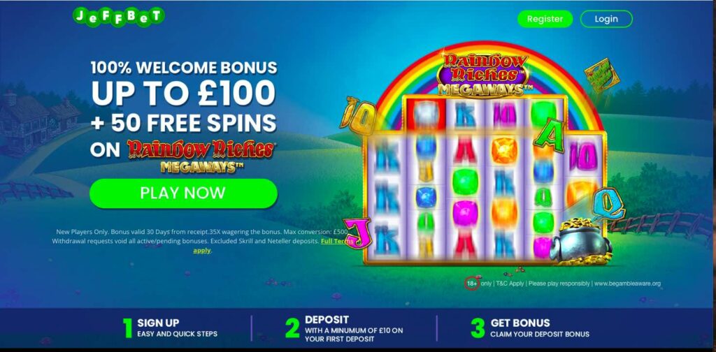 Jeffbet Welcome Offer