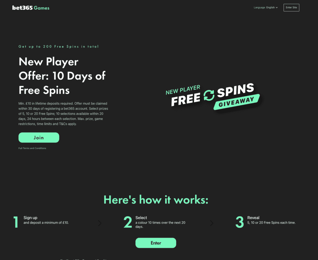 bet365 games
