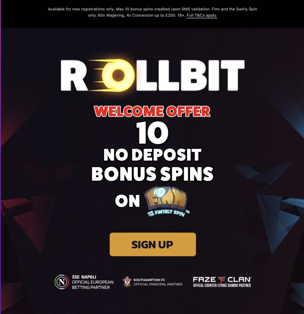 Rollbit Casino Welcome Offer