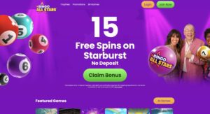 Play with celebs at Bingo All Stars